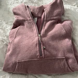 Pink Lululemon Scuba Zip